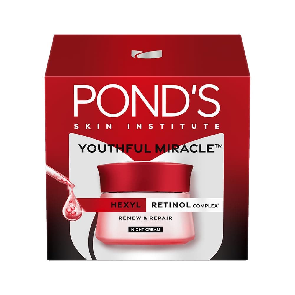 POND'S Youthful Miracle Night Cream 50 g - Premium Creams & Moisturizers by POND'S