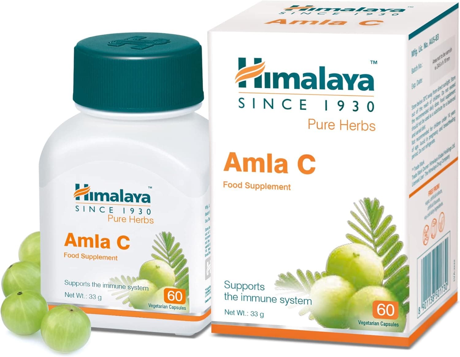 Himalaya Wellness Pure Herbs Amalaki Immunity Wellness |Promotes health | -Pack of 60 Tablets - Premium Wellness by Himalaya