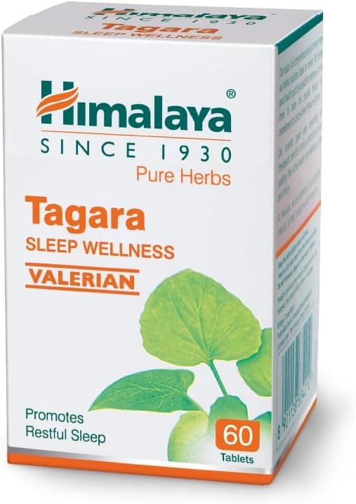 Himalaya Wellness Pure Herbs Tagara Sleep Wellness - 60 Tablets - Premium Wellness by Himalaya